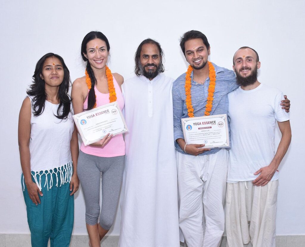 Meditation Teacher Training Student With Swami Dhayn Samrath