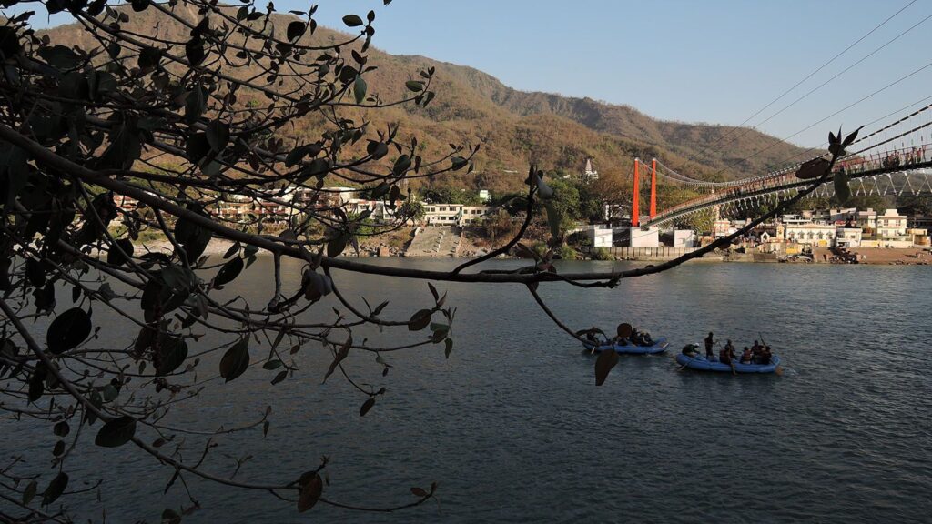 Ganga View near Laxman jhula rishikesh