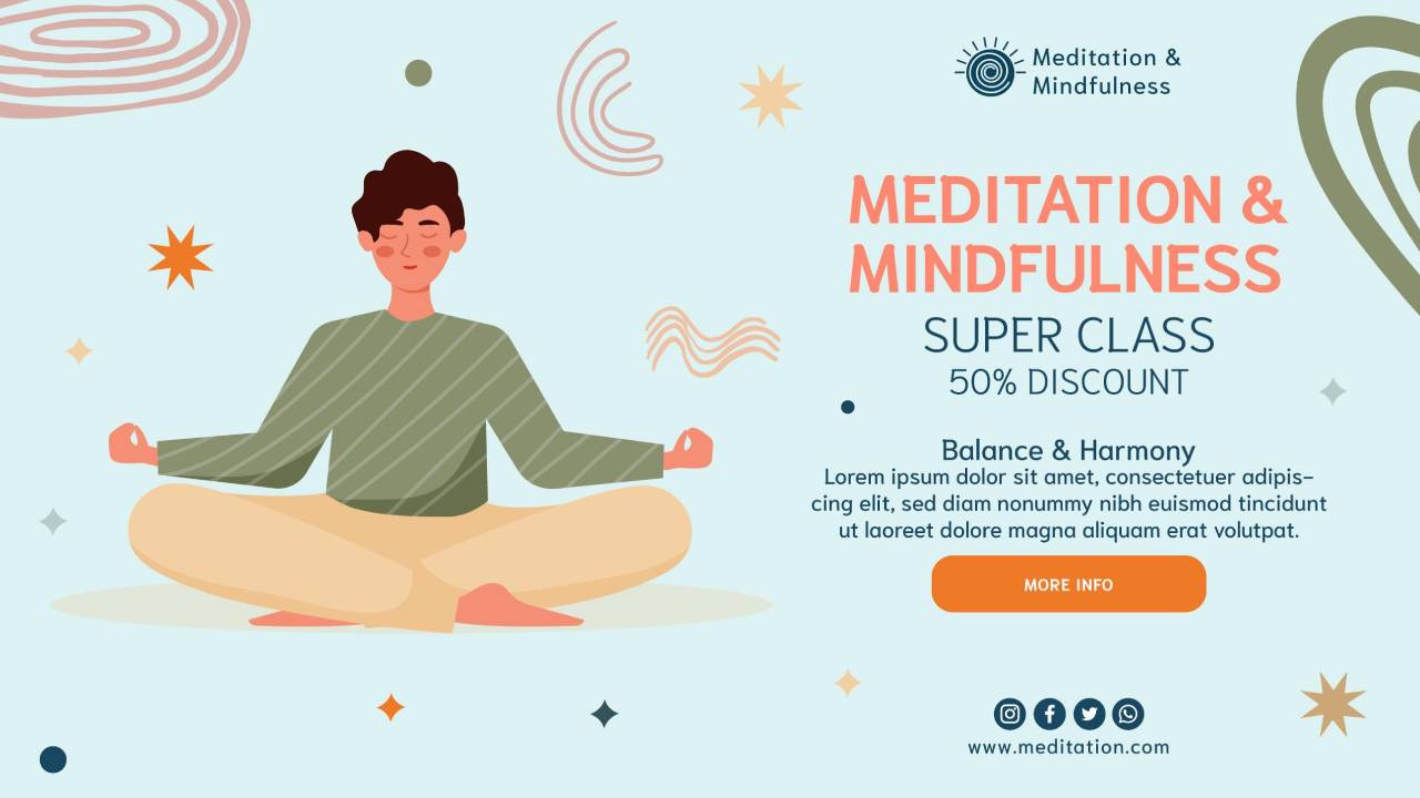 Meditation and Mindfulness Super Class 50% Discount